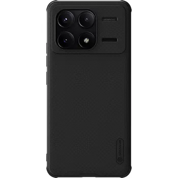 Pouzdro na mobilní telefon Nillkin Super Frosted PRO Magnetic Zadní Kryt pro Poco F6 Pro Black 6902048275393