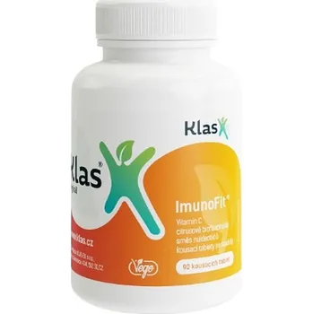 Klas ImunoFit 90 tablet (Vitamin C, citrusové bioflavonoidy, extrakt ze šípků + směs nukleotidů)