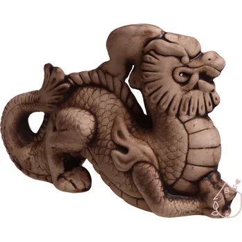 Zahradní dekorace Čínský drak Long keramický