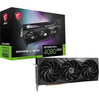 MSI GeForce RTX 4080 Super 16G Gaming X Slim (RTX 4080 SUPER 16G GAMING X SLIM) Grafická karta MSI GeForce RTX 4080 Super 16G Gaming X Slim (RTX 4080 SUPER 16G GAMING X SLIM)