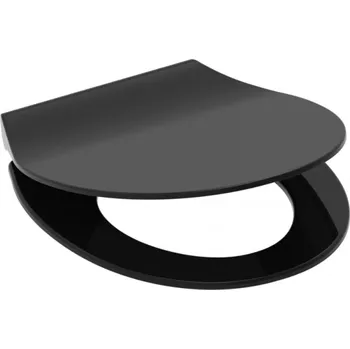WC sedátko Schutte WC sedátko s tlumením SLIM / černé