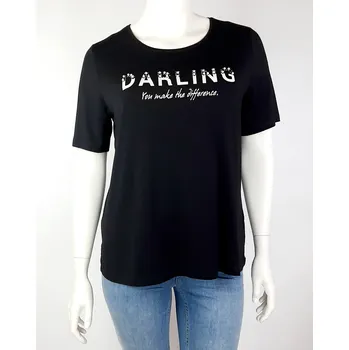 Dámské tričko Via Appia Due TRIČKO 819241 44, Černá