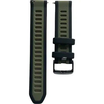 Příslušenství k chytrým hodinkám Dvoubarevný Pásek Na Hodinky Garmin Možnosti: Zeleno-Černá
