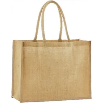 Kabelka Westford Mill Přírodní jutová nákupní / dárková taška Barva: přírodní - přírodní, Velikost: 42 x 33 x 19 cm WM470