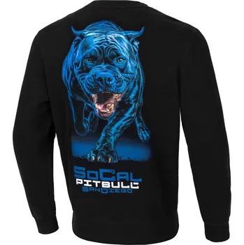 Pánská mikina PitBull West Coast - pánská mikina IN BLUE černá L