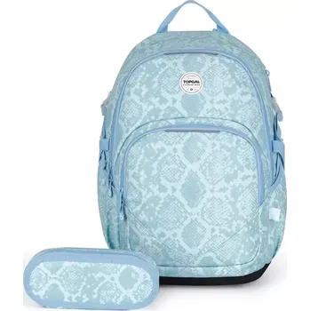 Školní batoh Studentský batoh Hadí kůže Topgal YOKO 24029 SET STUDENT