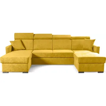 Sedací souprava Sedací souprava Morrison mini U, žlutá (soro 40)