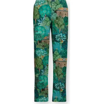 Dámské pyžamo PIP Studio Blake dlouhé kalhoty Jardin de Noche modrá Velikost: XL 51.600.365/XL