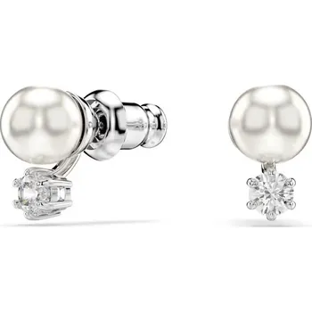 Náušnice Swarovski Okouzlující náušnice s kříšťálovou perlou a zirkonem Matrix 5694225 + 2 měsíce na vrácení zboží