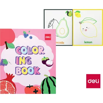 omalovánky Omalovánky OVOCE 12 listů DELI EN041