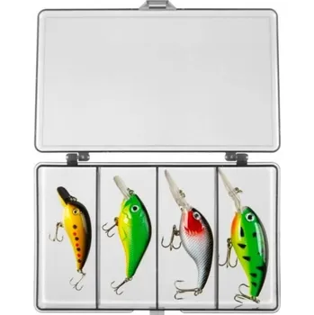 Umělá nástraha Newcential Sada rybářských nástrah 4 kusy Wobler AK-13962