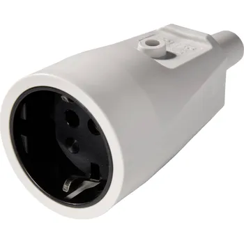 Elektrická zásuvka Martin Kaiser 551/gr zásuvka PVC 250 V šedá IP20