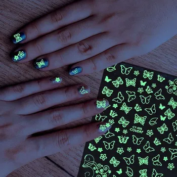 samolepka Svítící samolepky na nehty
