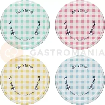 Servírovací stolek Víčko Ø 53 mřížka - 10 ks | BROWIN, 136205