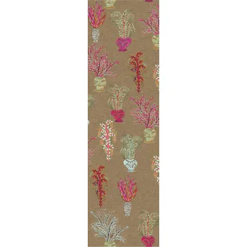 Tapeta Masureel Vliesová obrazová tapeta na zeď, hnědá, květiny, DGJOY1042-300, Joy, Masureel, velikost 0,87 x 3 m