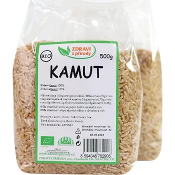 Rýže IPJ NATUR s.r.o. Kamut zrno BIO 500g ZP 162