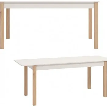 Jídelní stůl Rozkládací jídelní stůl Katharos - béžová/dub artisan