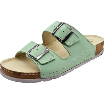 Dámská zdravotní obuv Santé N/211/1/097/SP ZELENÁ dámské zdravotní pantofle Velikost: 39