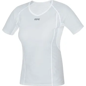 cyklistický dres GORE M Women WS Base Layer Shirt-light grey/white-40