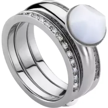 Prsten STORM Aamina Ring Silver L