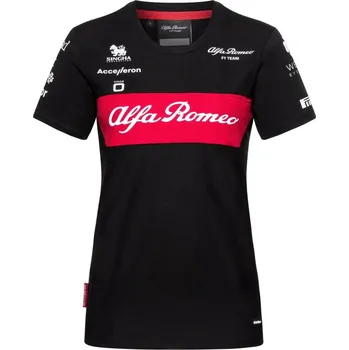 Alfa Romeo F1 Team dámské týmové triko černé XXL