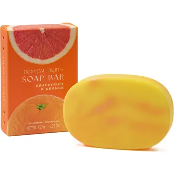 Mýdlo Somerset Toiletry Tropical Fruits – Grapefruit & Pomeranč Tuhé mýdlo, 150 g