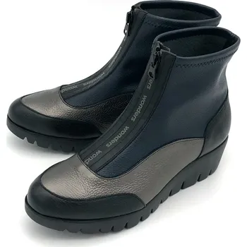 Dámská zdravotní obuv Dámská kotníková obuv C-33302 šedá Wonders Barva: šedá, Velikost: 38