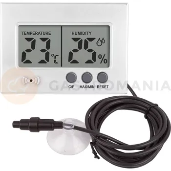 Kuchyňský teploměr Elektronický teploměr a vlhkoměr (0 st. C do +50 st. C) 5 cm | 2MEASURE, 230009