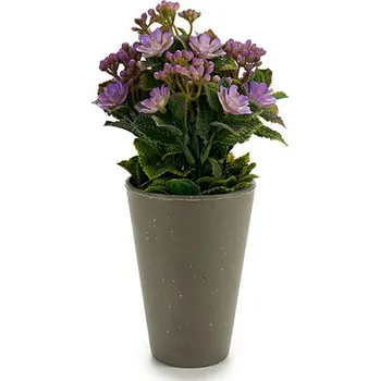 Vánoční dekorace Ibergarden Květináč Šedá Plastické