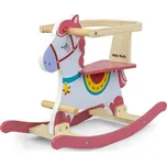 Dřevěný houpací kůň Milly Mally Lucky Barva: Pink