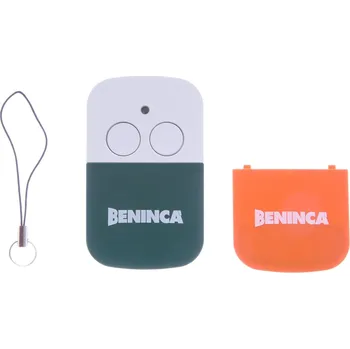 Dálkový ovladač vrat Dálkový ovladač Beninca Happy.2VA, plovoucí ARC i HCS kód, 2 kanálový, 433,92 MHz, oranžový kryt