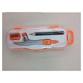 Set školních potřeb Cyrkiel szkolny PC-102 pomarańczowy PENMATE