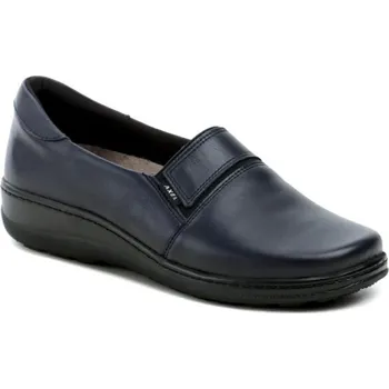 Dámská obuv Axel AXW122a tmavě modré dámské polobotky šíře H EU 43 + DÁREK + Doprava ZDARMA