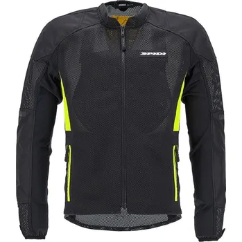 Moto bunda Bunda SUPER NET (černá/žlutá fluo, veľ. 2XL)