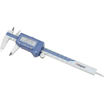 Posuvné měřítko Dasqua 2015-2405 Digitální posuvné měřítko DIN EN 862, odolný vůči oleji, IP67 měřicí rozsah: 150 mm nerezová ocel 1 ks