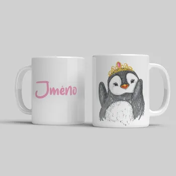 Hrnek se jménem pro děti - Žlutá