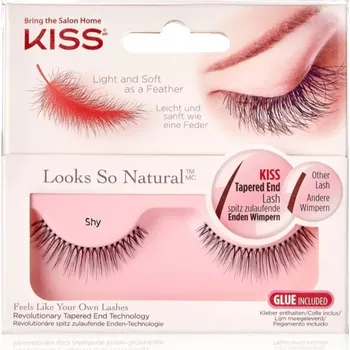 Umělé řasy Umělé řasy KISS Look So Natural Shy, 1 pár