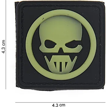 Nášivka FOSCO - USA - V.O. Nášivka DUCH - VELCRO - 3D PVC