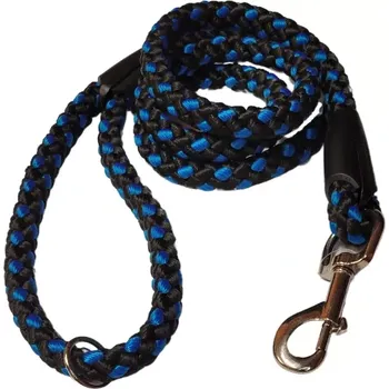 Vodítko pro psa Palkar vodítko pro psy 150 cm x 10 mm černo-modrá