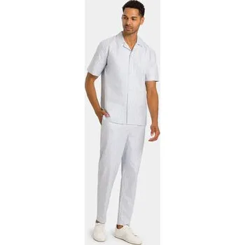 Dámské noční prádlo Hanro Pyžamo 75766 Bílá Regular Fit XL