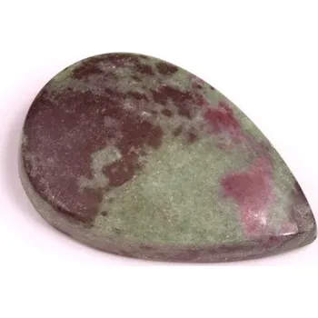 Korálek Kabošon Ruby Zoisite č.655 (34x22mm)