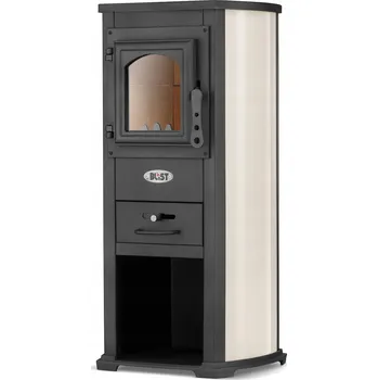 Krbová kamna Blist Ekonomik LUX - 7kW - béžová
