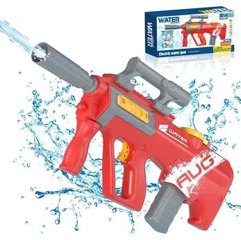 Dětská zbraň Export Vodní pistole elektrická AUG červená XD8011