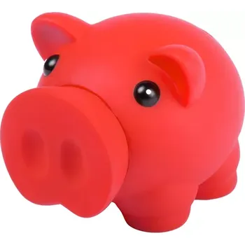 Pokladnička Oiban pokladnička prasátko - červená - AP741698-05