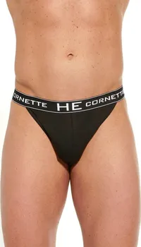 Pánské tanga Cornette High Emotion 502 černá