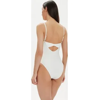 Dámské plavky Selmark Jednodílné plavky BK058 Bílá 75C