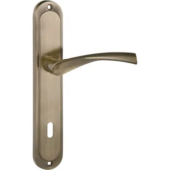 Dveřní kování DIANA klika na dveře bronz Vložka 72mm