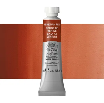 Vodová barva Akvarelová barva Winsor & Newton Professional, 5ml - Venetian Red