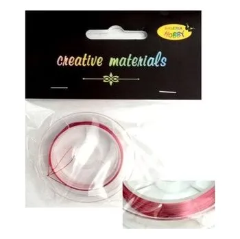 Set školních potřeb Drut miedziany 0.3mm 10mb czerwony