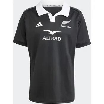 Dres na americký fotbal ADIDAS Replika ragbyového dresu ADIDAS All Blacks Nový Zéland 2024 S